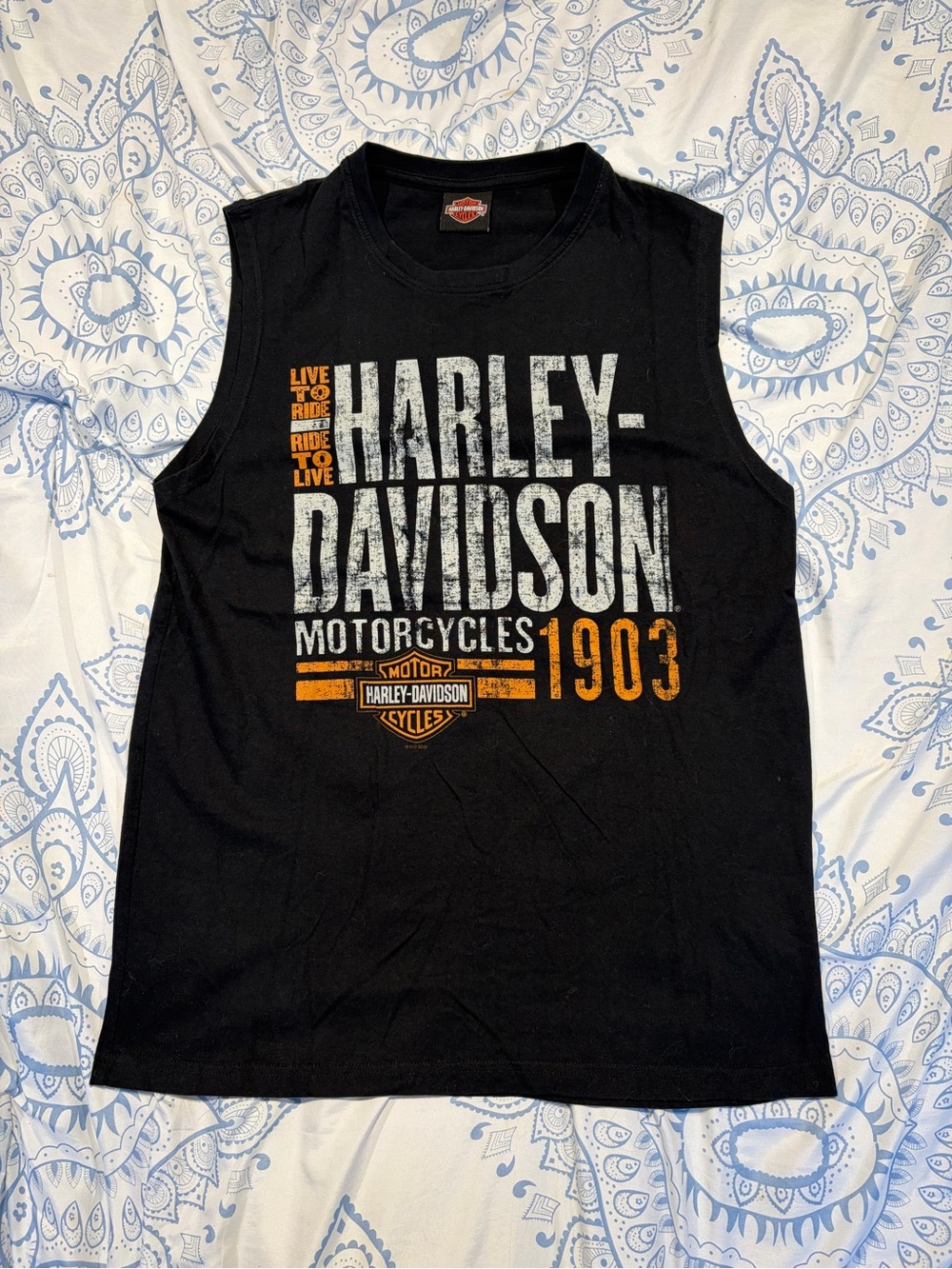 Vintage Harley Davidson Tank Top - Picture 3 of 6